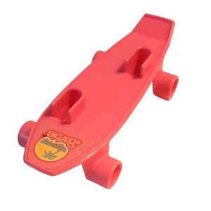 Mattel California Barbie  Pink Skateboard Toy Accessory Vintage 1987